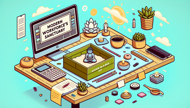 You are currently viewing The Modern Workforce’s Sanctuary: Crafting Peace with Ashram-In-A-Box Kits